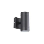 APLIQUE EXTERIOR LAGOS 2x35w GU10 IP54 NEGRO