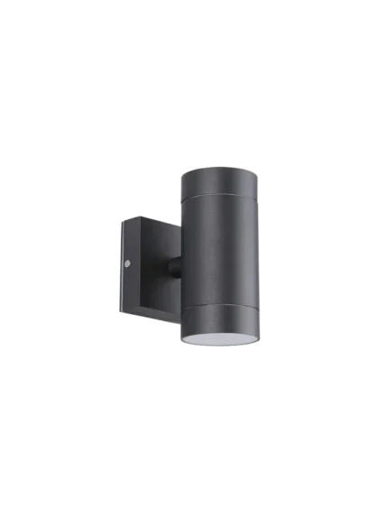 APLIQUE EXTERIOR LAGOS 2x35w GU10 IP54 NEGRO