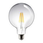 LAMPARA FILAMENTO GLOBO G125 CLARA 4W E27 480LM 4000K