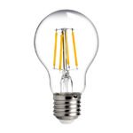 LAMPARA FILAMENTO DIMABLE ESTANDAR A60 CLARA 8W E27 1050LM 4000K