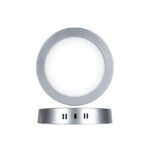 DOWNLIGHT LED SUPERFICIE 12W 900lm REDONDO 3000k CROMO MATE DIMABLE