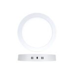 DOWNLIGHT LED SUPERFICIE 18w 1600lm REDONDO 6000k BLANCO