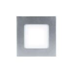 DOWNLIGHT LED EMPOTRABLE 6w 465lm CUADRADO 4500K CROMO MATE