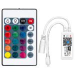 K2-KIT TIRA DE LED SMD5050 60D 14w RGB DC24V IP20 5mts + TRANSFORMADOR 72W+ CONTROLADOR MINI RGB - Imagen 4