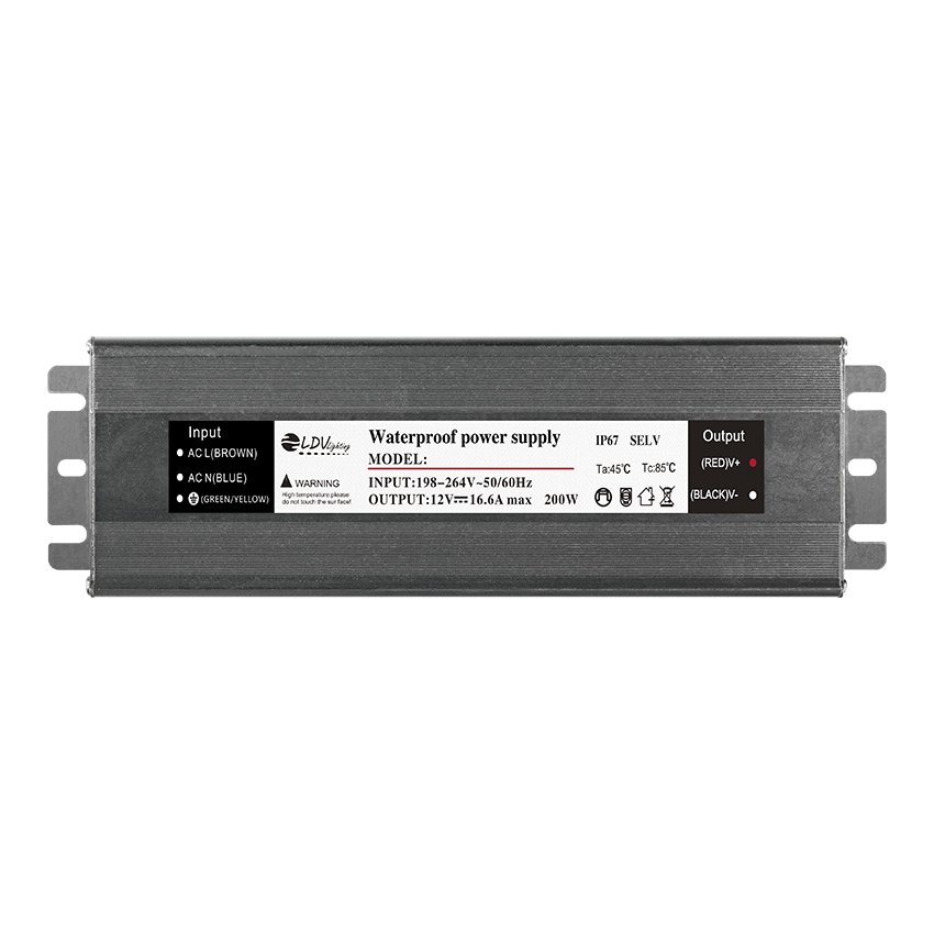 844538.jpg FUENTE DE ALIMENTACION 200w 24vdc 8.3A 185-240V IP67 - Imagen 1