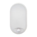 APLIQUE EXTERIOR LED RABAT CON SENSOR | 14w | 1400lm | CCT | IP65 | BLANCO