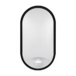 APLIQUE EXTERIOR LED RABAT CON SENSOR | 14w | 1400lm | CCT | IP65 | NEGRO