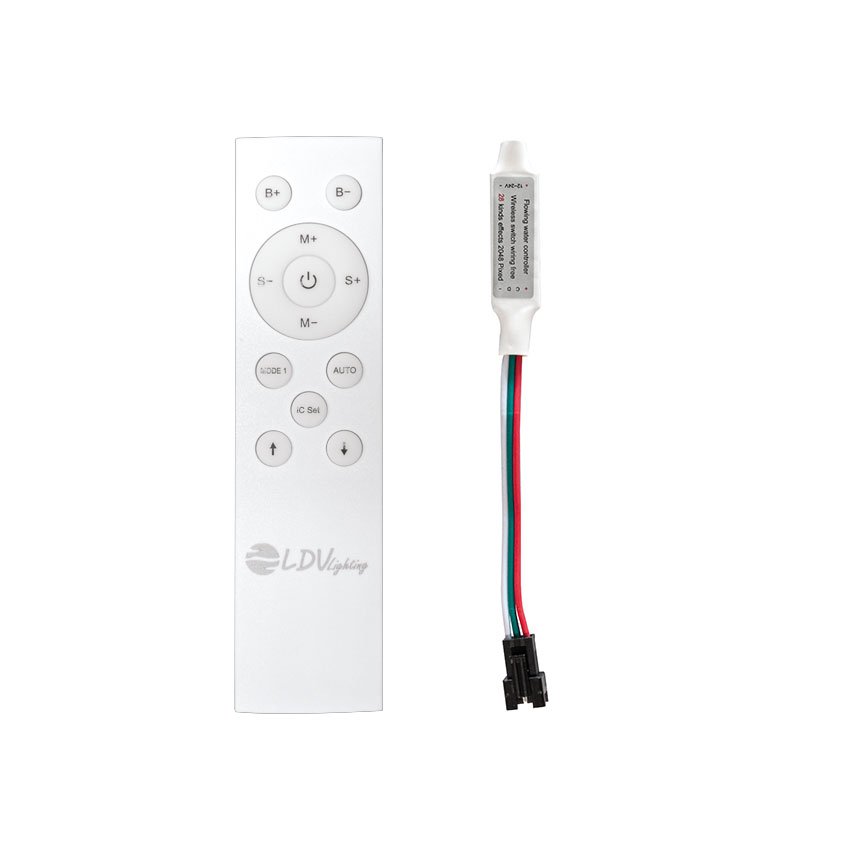 Controlador-monocolor-IC.jpg CONTROLADOR MAGIC STRIP PARA TIRA DE LED MONOCOLOR IC 24VDC C/ MANDO - Imagen 1