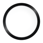 DOWNLIGHT LED EMPOTRAR 24W 2400LM REDONDO 6000K NEGRO DIMABLE