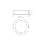 DOWNLIGHT LED SUPERFICIE | 12W | 1272LM | REDONDO | CCT | BLANCO - Imagen 2