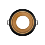 EMPOTRABLE DE TECHO DUPLO | NEGRO Y ORO MATE