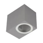 APLIQUE EXTERIOR LED HEROS MÁX.6w 1xGU10 IP54 GRIS