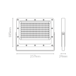 PROYECTOR KADO | 100W | 4000K | 180-265 VAC | IP65 | GRIS - Imagen 3