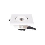 EMPOTRABLE OSCILANTE LED CUADRAD MINISPOT 3w 3000K - Imagen 3