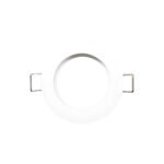 EMPOTRABLE ALUMINIO FIJO REDONDO 50mm BLANCO