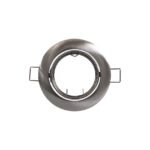 EMPOTRABLE ALUMINIO OSCILANTE REDONDO 50mm NIQUEL