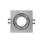 EMPOTRABLE ALUMINIO RAYADO OSCILANTE CUADRADO 50mm ALUMINIO