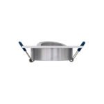 EMPOTRABLE ALUMINIO RAYADO OSCILANTE CUADRADO 50mm ALUMINIO - Imagen 2