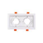 EMPOTRABLE CARDAN 2XGU10 BLANCO