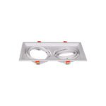 EMPOTRABLE CARDAN 2XAR111 BLANCO - Imagen 2