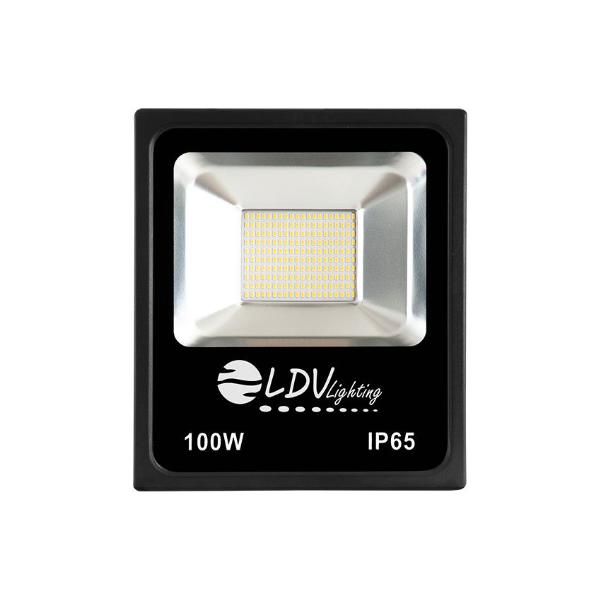 LDV5610031WW-30X30-1.jpg PROYECTOR LED 100w 12-24v 9500lm 6000K IP65 NEGRO - Imagen 1