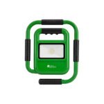 PROYECTOR LED 20w 1600lm 6000K IP54 C/BATERIA C/SOPORTE VERDE