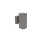 APLIQUE EXTERIOR CASABLANCA 2x35w GU10 IP54 GRIS - Imagen 2