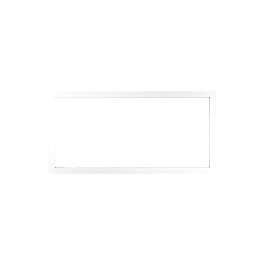 MARCO-30X60-PANEL-30X30.jpg MARCO DE SUPERFICIE PARA PANEL 295x595mm BLANCO - Imagen 1