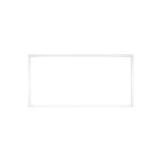 MARCO DE SUPERFICIE PARA PANEL 119.5x29.5cm BLANCO