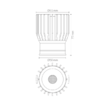 MÓDULO LED IP65 | 15W | 4000K | 24º - Imagen 4