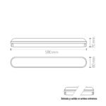 PANTALLA ESTANCA LED ENLAZABLE | 60CM | 20W | 2960LM | 120º 4000K - Imagen 4